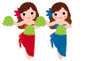 hula girls