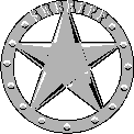 Wild West Sheriff's badge